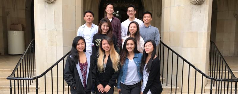 Asian Greek Council group photo