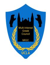 Multi-Interest Greek Council MIGC UCLA