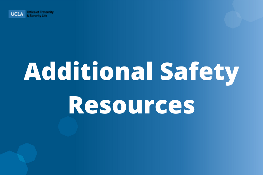 Additional Safety Resources